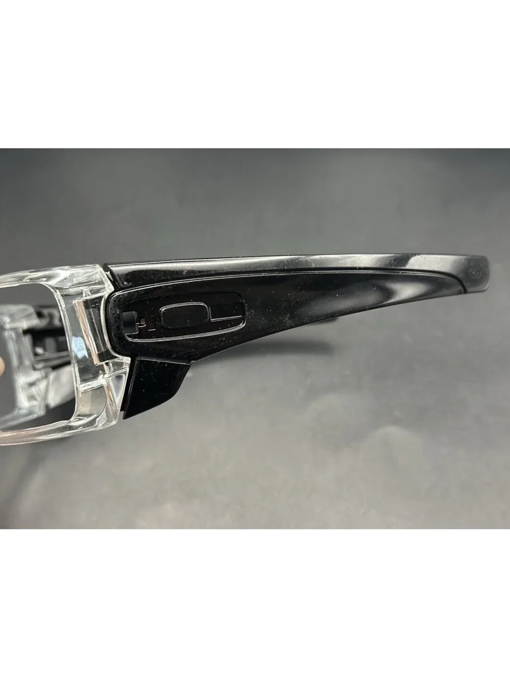 Oakley Batwolf Polished Clear/Black Frame